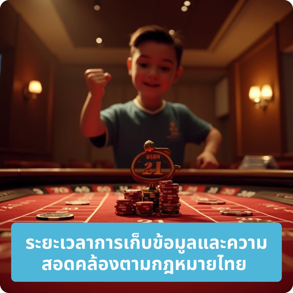 ระยะเวลาการเก็บข้อมูลและความสอดคล้องตามกฎหมายไทย