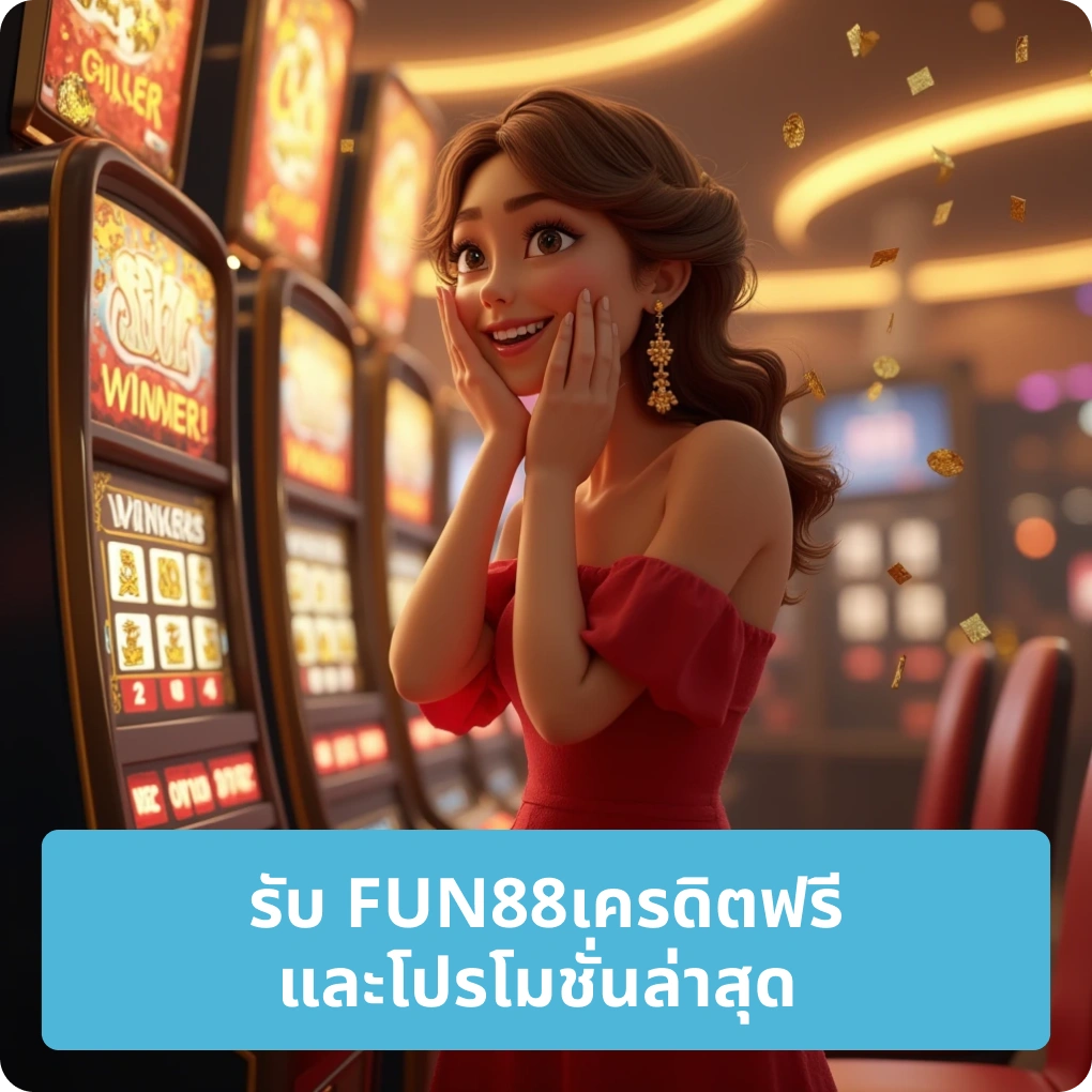 รับ FUN88เครดิตฟรี และโปรโมชั่นล่าสุด