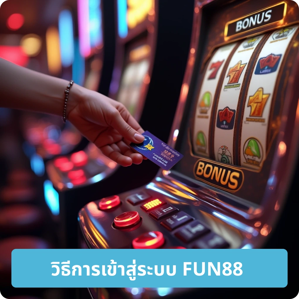 วิธีการเข้าสู่ระบบ FUN88